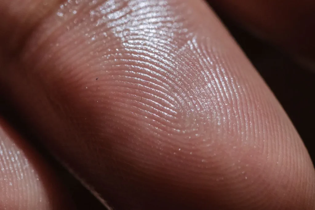 Fingerprint captured for an ATF eForm 4473 background submission