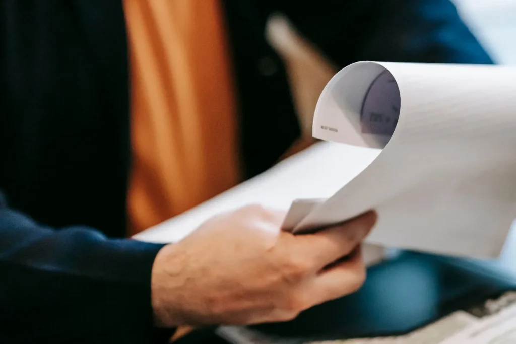 Employer reading completed Level 2 background check results